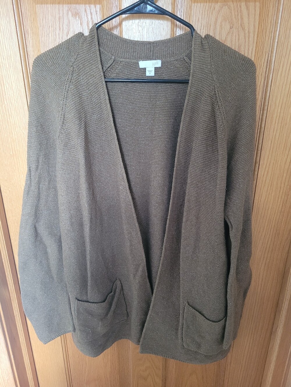 J.Jill Earthy Medium Cardigan